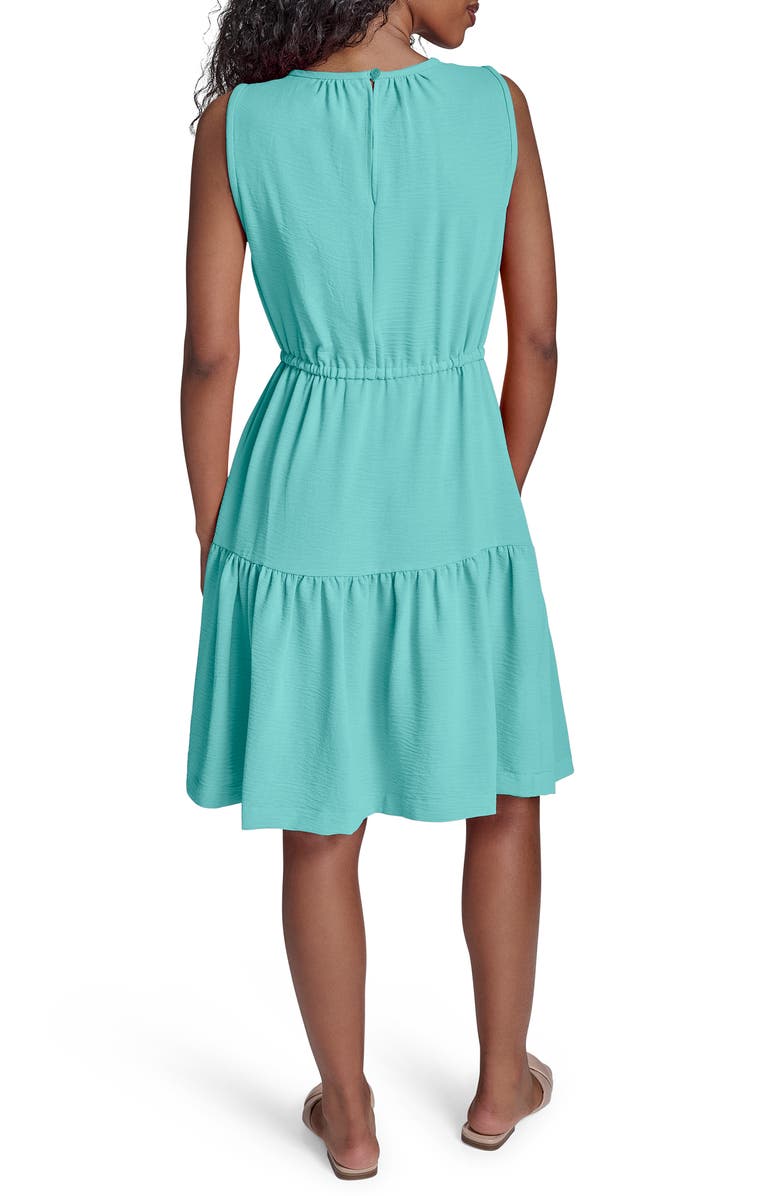Calvin Klein Sleeveless Tiered Dress, Alternate, color, 