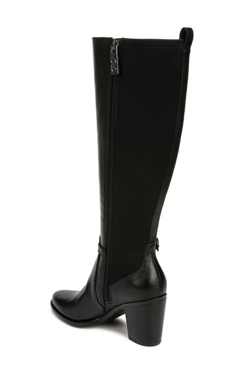 Naturalizer Kamila Block Heel Boot In Black