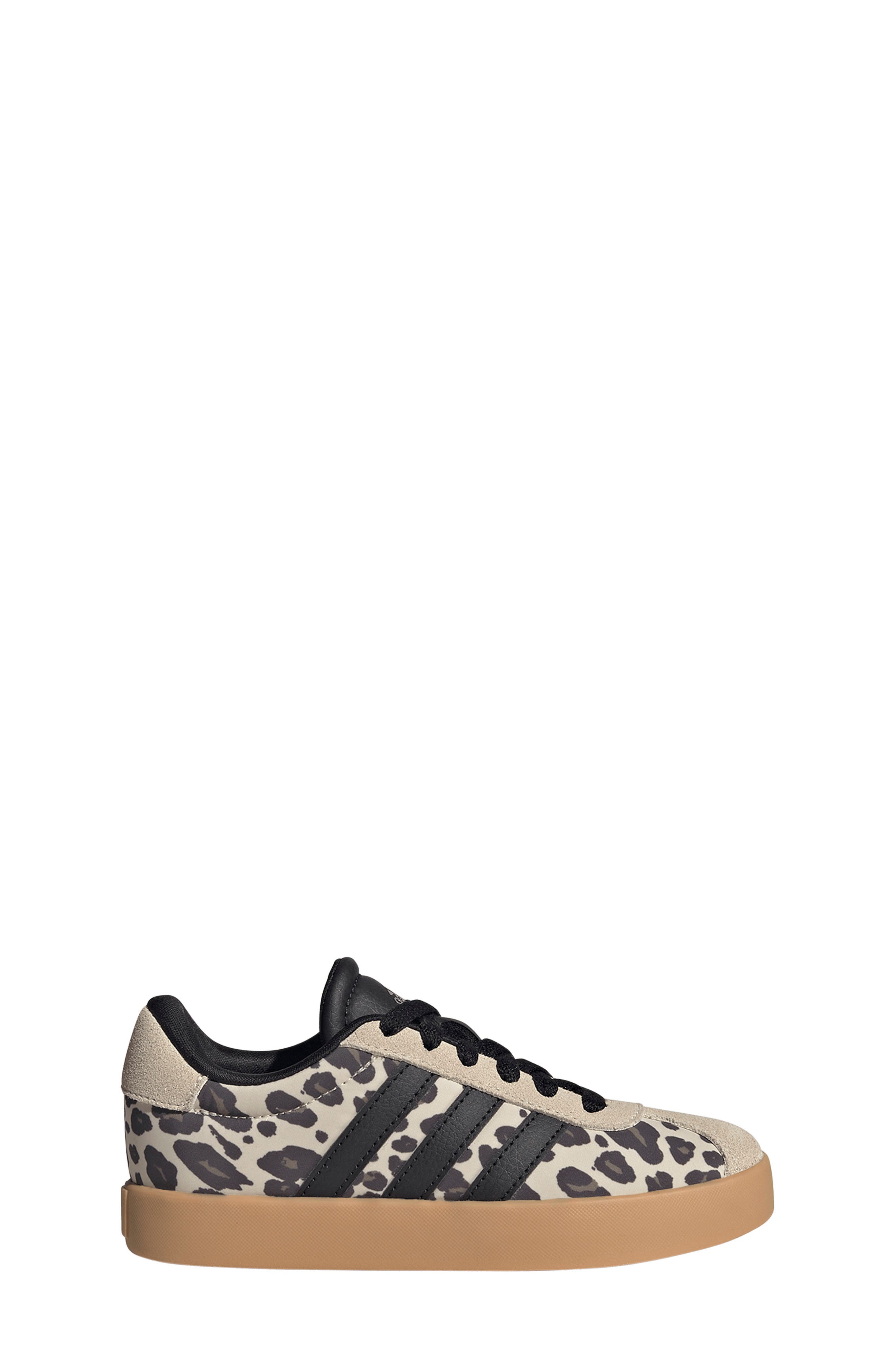 Kids' VL Court 3.0 Sneaker, Alternate, color, CRYSTAL LINEN/ BLACK/ KHAKI