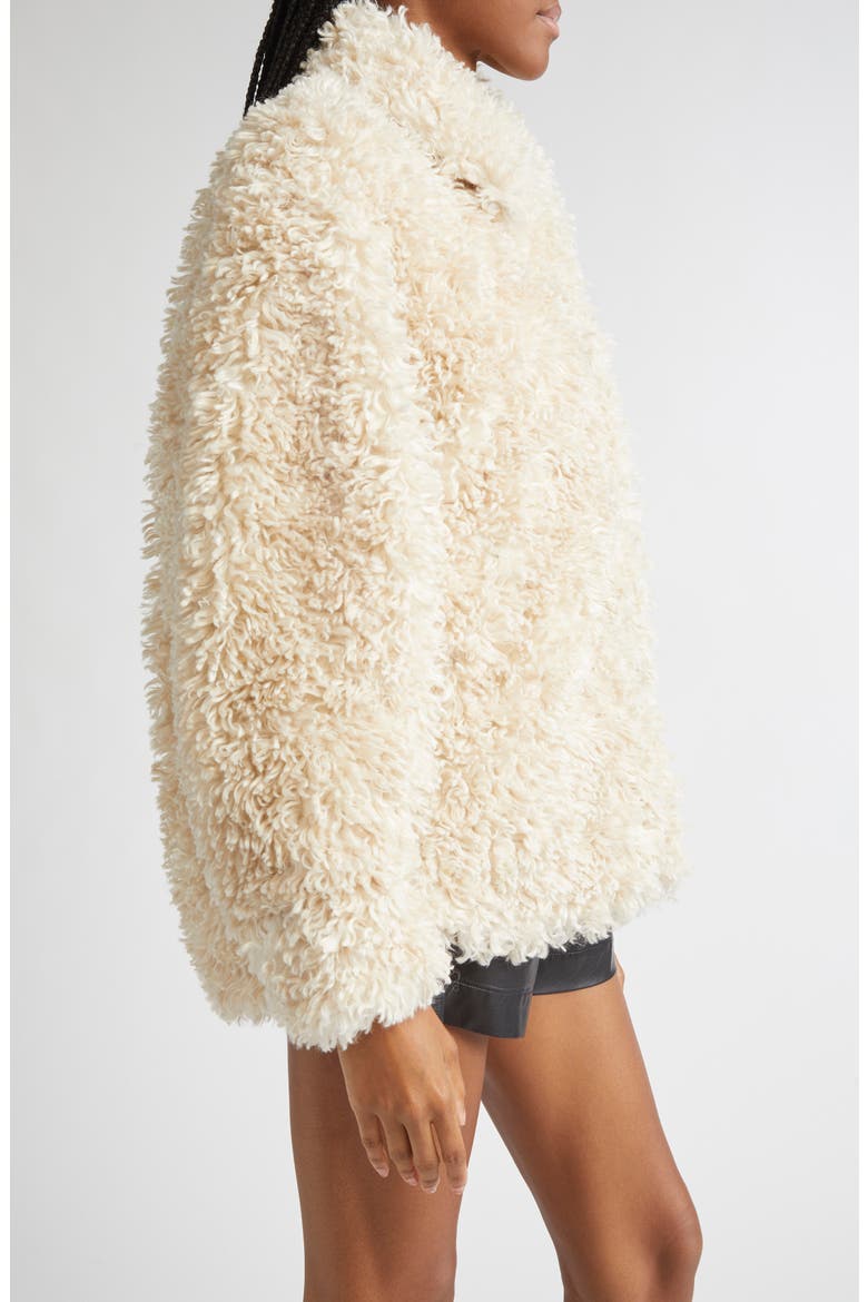 Tarvey Faux Shearling Jacket, Alternate, color, ECRU