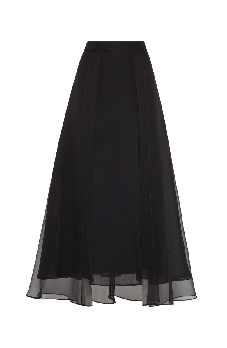 Brunello Cucinelli Paneled Circle skirt, Main, color, 