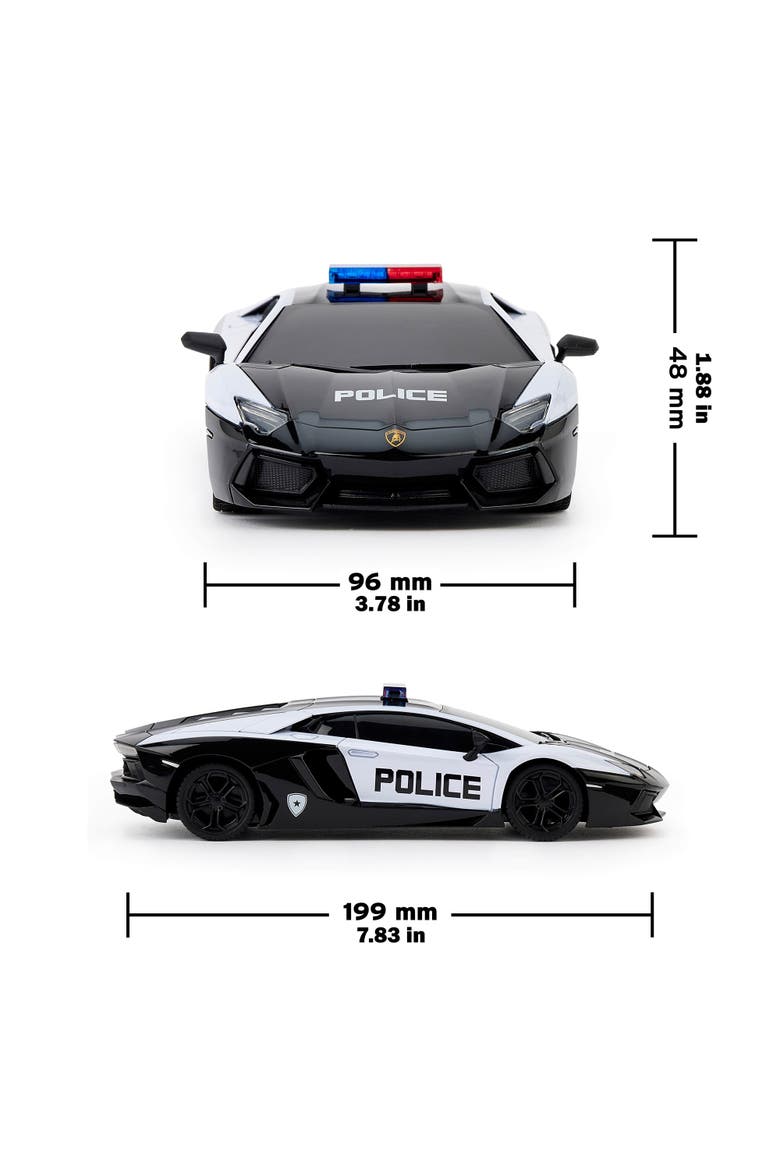 Lamborghini Aventador LP7004 Police Remote Controlled Car, Alternate, color, Multicolored