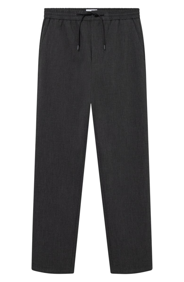 Les Deux Como Tapered Drawstring Pants, Alternate, color, Dark Grey Melange