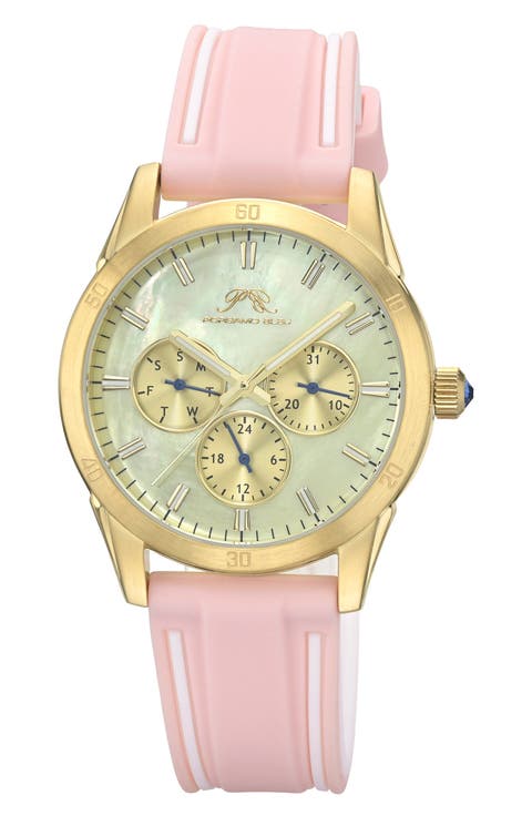 Georgie Silicone Strap Watch