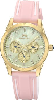 PORSAMO BLEU Georgie Silicone Strap Watch