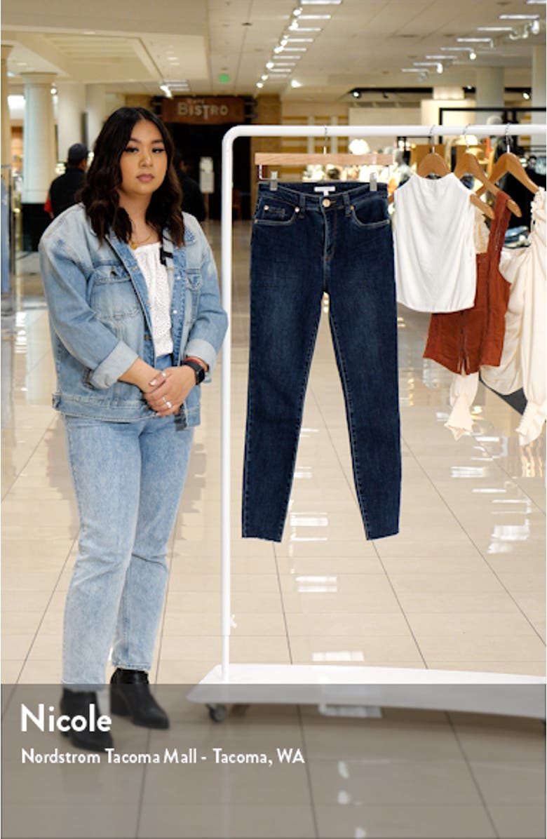 Ellie High Waist Ankle Skinny Jeans, sales video thumbnail