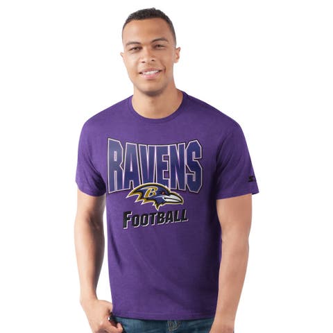 Men's Starter  Purple Baltimore Ravens Prime Time T-Shirt