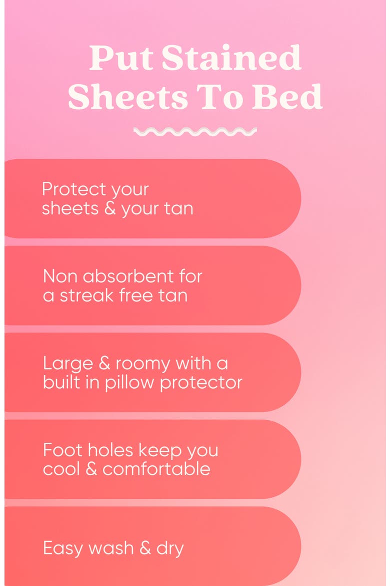 Self Tan Sleep Sac in Pink, Alternate, color, NO COLOR
