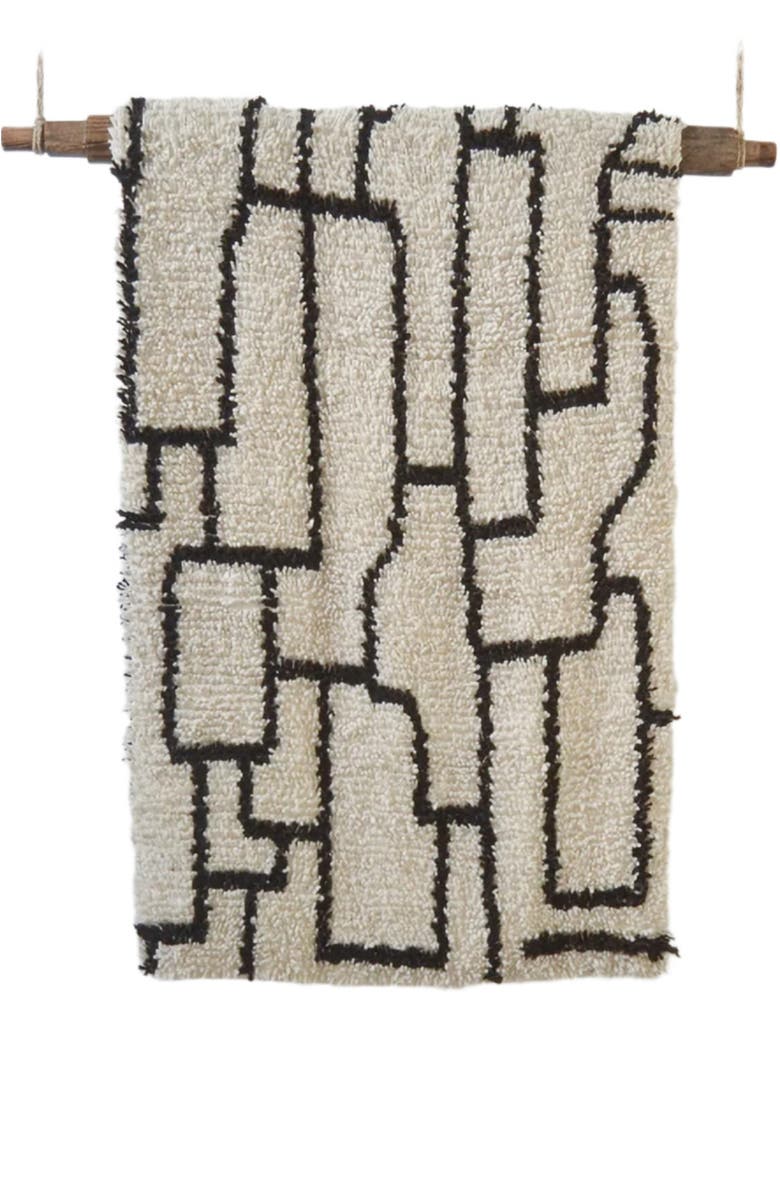 Meso Goods Recorridos Rug, Main, color, Black