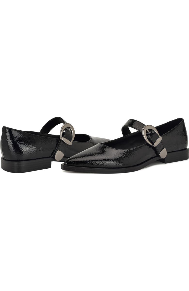Nine West Katrel Mary Jane Flat, Alternate, color, Black Patent