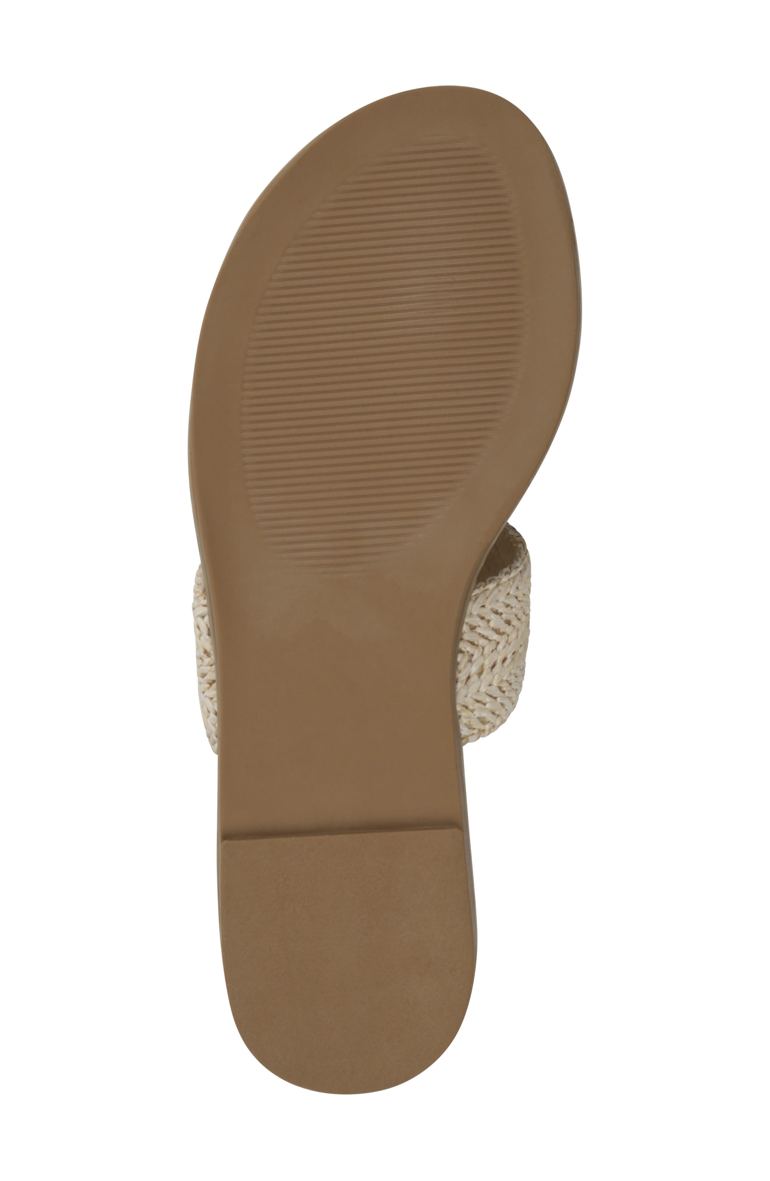 GOOD CHOICE NEW YORK Jovie Woven Flip Flop, Alternate, color, Natural