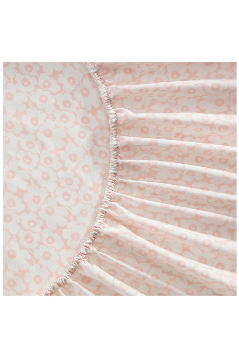 Pikkuinen Unikko Cotton Sheet Set, Alternate, color, LIGHT PINK