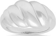 Queen Jewels Domed Shrimp Ring