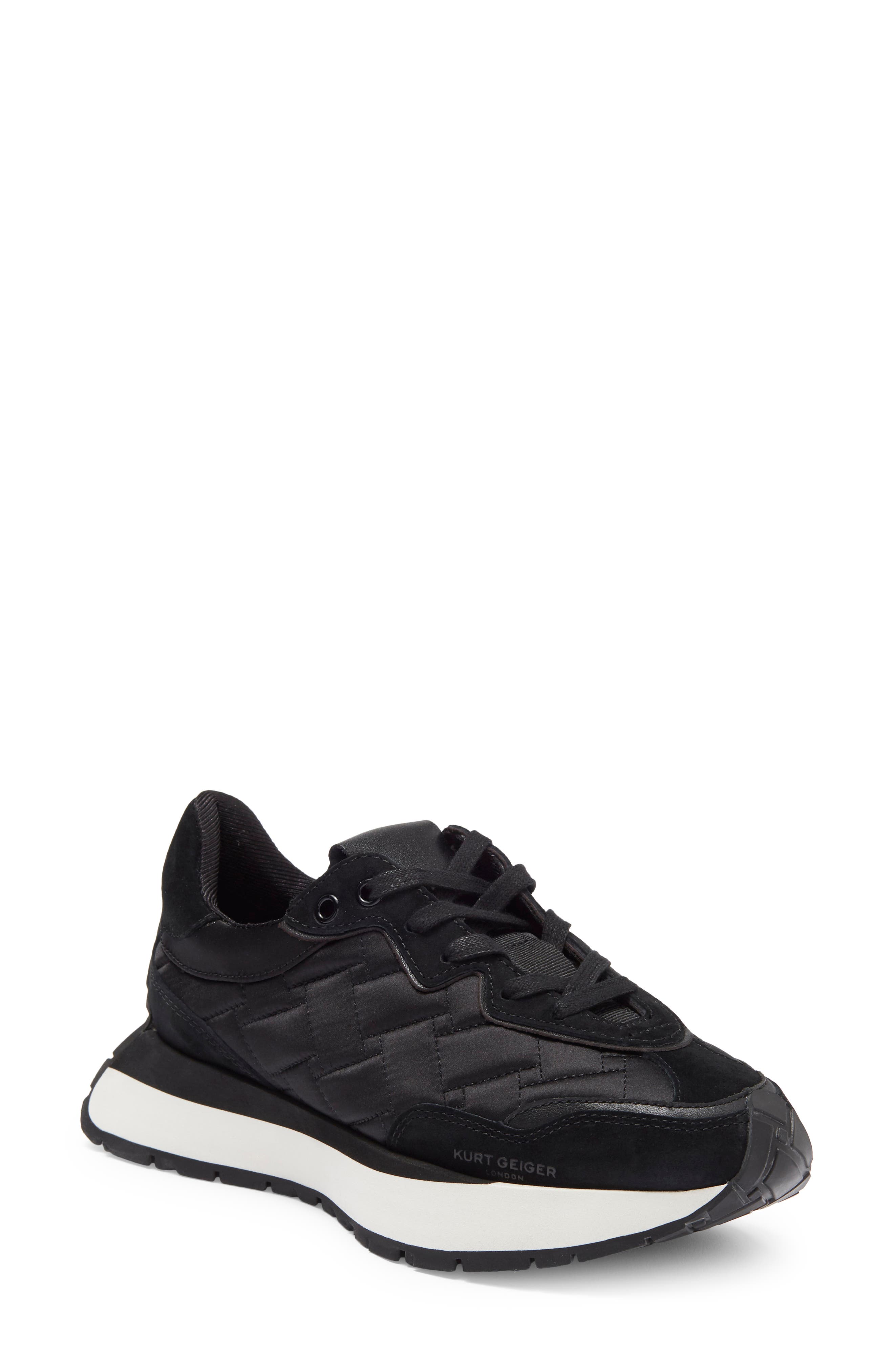 Kurt Geiger London Quilt Trainer Sneaker, Main, color, 