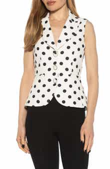 Alexia Admor Kai Peak Lapel Vest