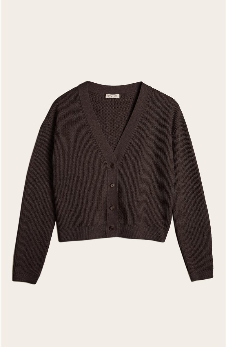 oyun Mirabel Cardigan, Alternate, color, Oat