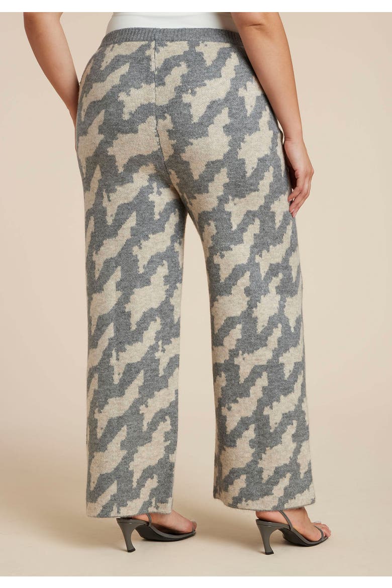 Intarsia Sweater Pant, Alternate, color, GEO WAVE