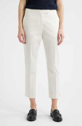 BOSS Tapria Stretch Cotton Crop Pants