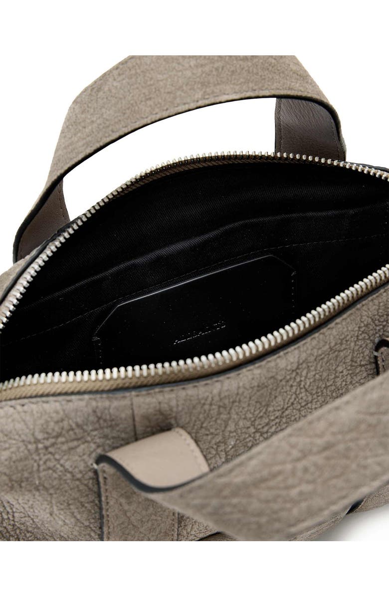 AllSaints Ares Compact Crossbody Bag, Alternate, color, Pebble Grey