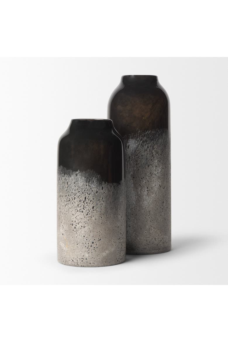 Emu Vase, Alternate, color, Black
