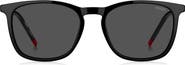 HUGO 53mm Rectangular Sunglasses
