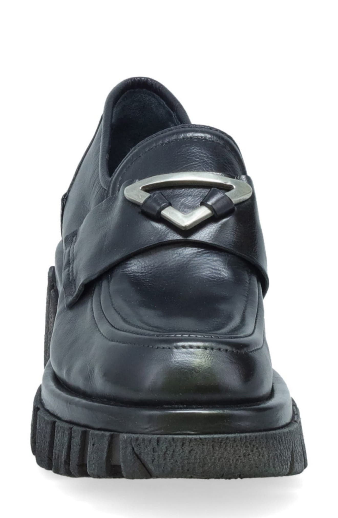 Harpie Lug Sole Oxford, Alternate, color, BLACK
