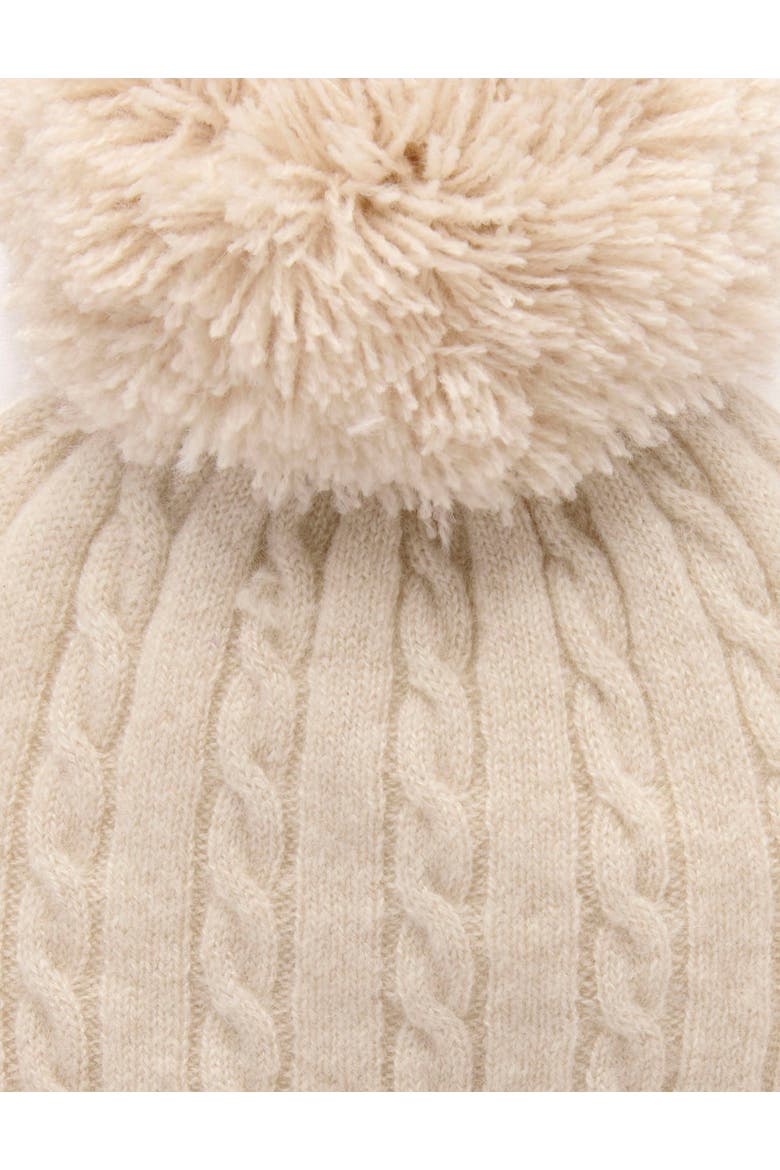 Cashmere Beanie, Alternate, color, Camel Melange