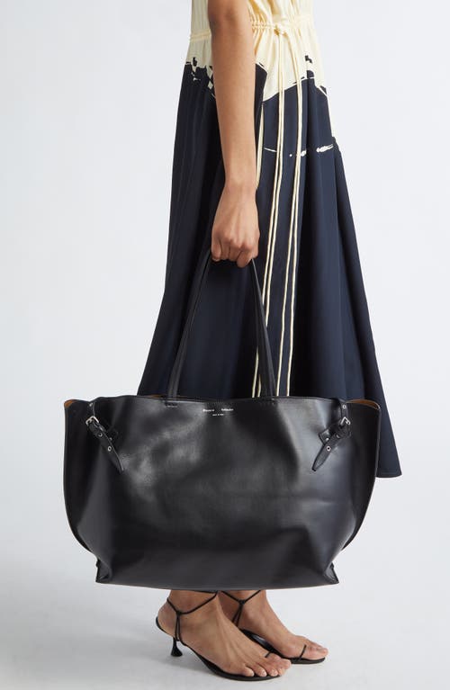 Proenza Schouler Days Smooth Leather Tote Bag In Black