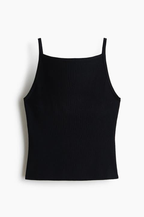 Rib-knit Tank Top