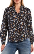 Billy T Cotton Blend Button-Up Shirt