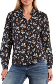 Billy T Cotton Blend Button-Up Shirt