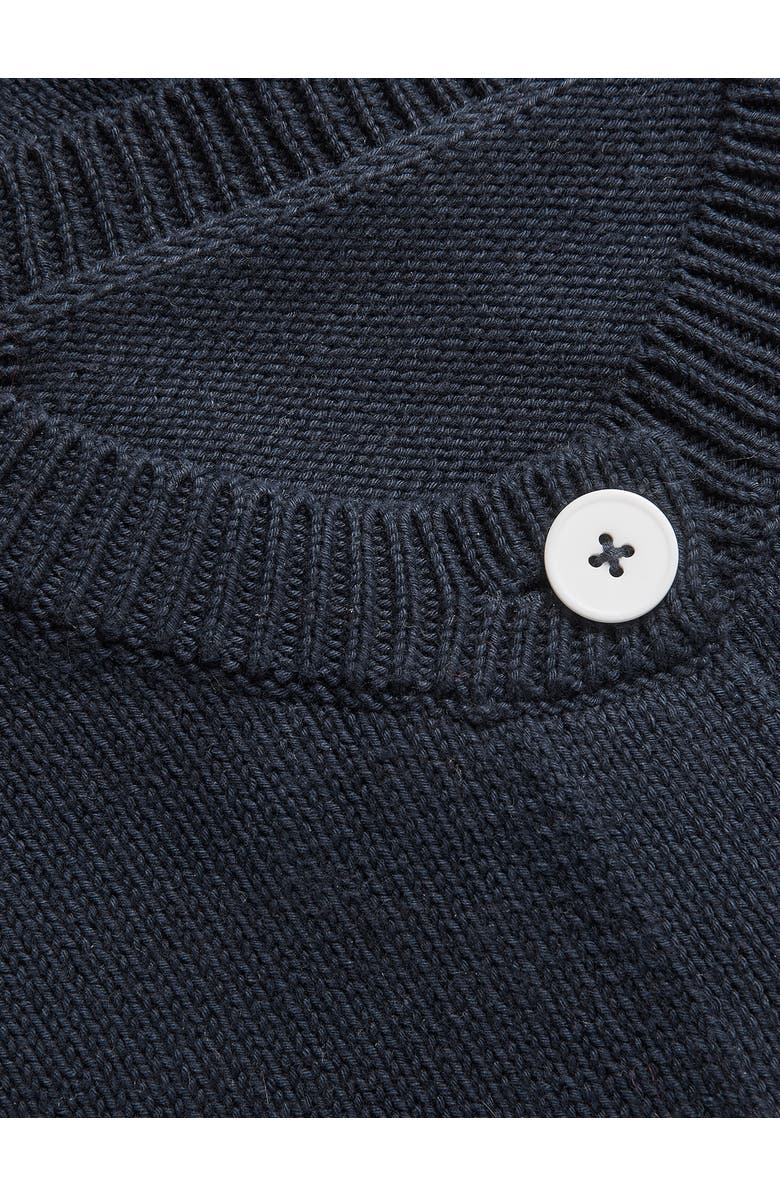 Celtic & Co. Short Sleeve Knitted Cardigan, Alternate, color, Navy