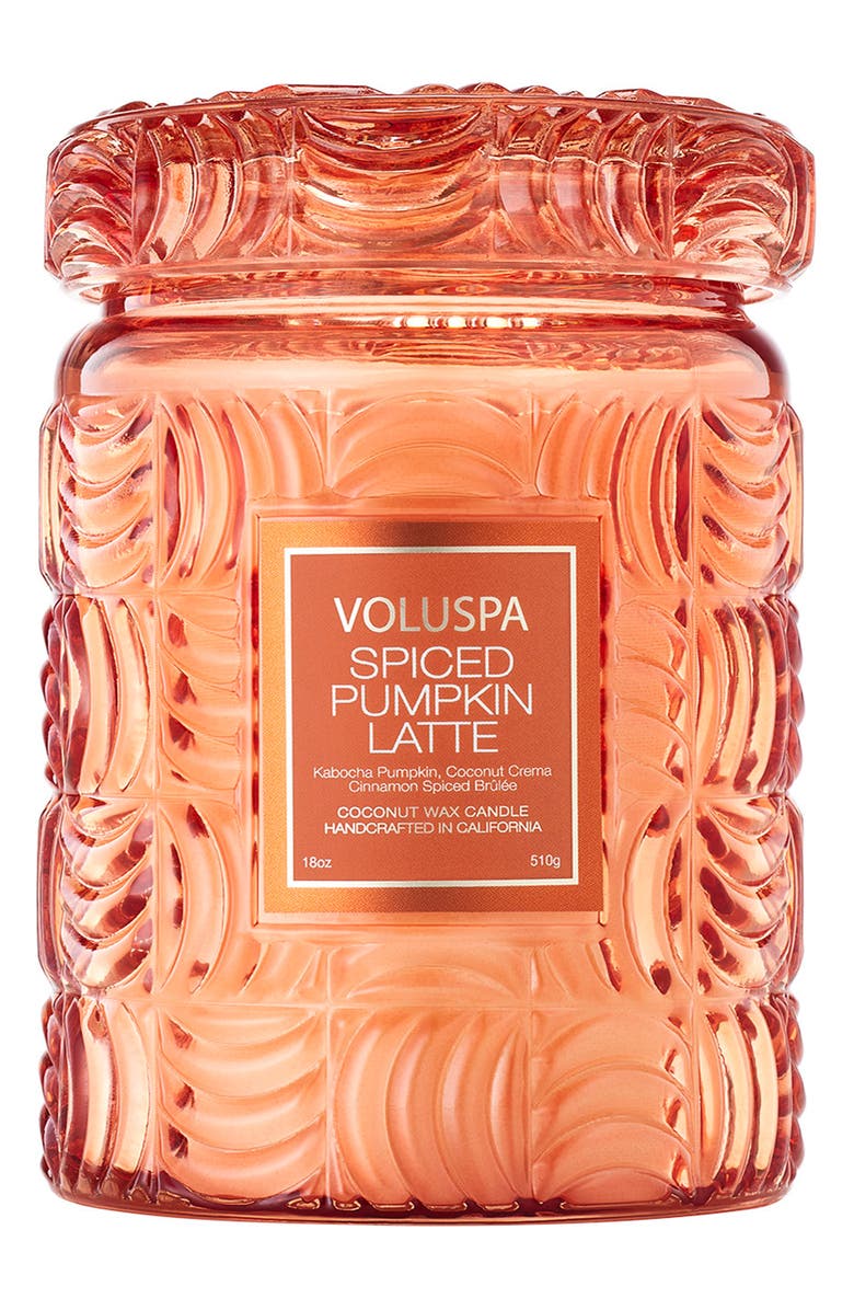 Large Spiced Pumpkin Latte Classic Candle