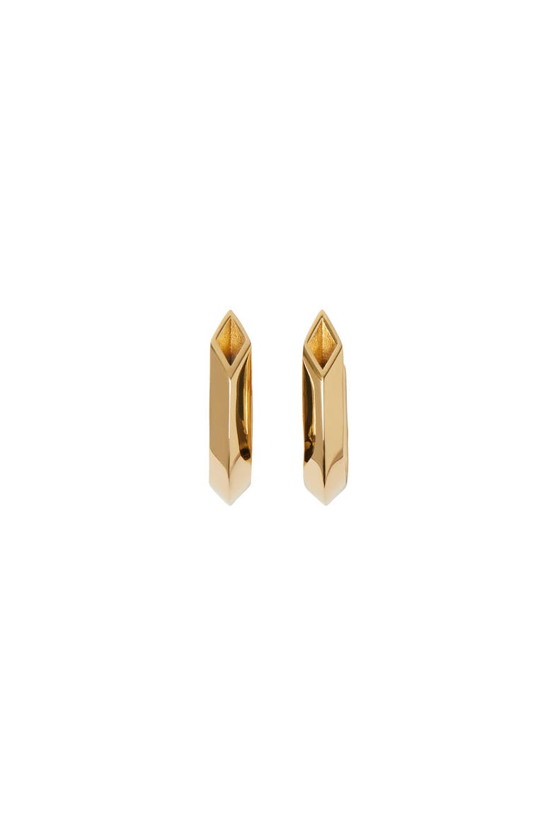 Hollow Spike Earrings, Main, color, Gold