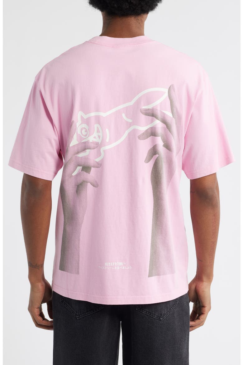 Handy Cotton Graphic T-Shirt, Alternate, color, PRISM PINK