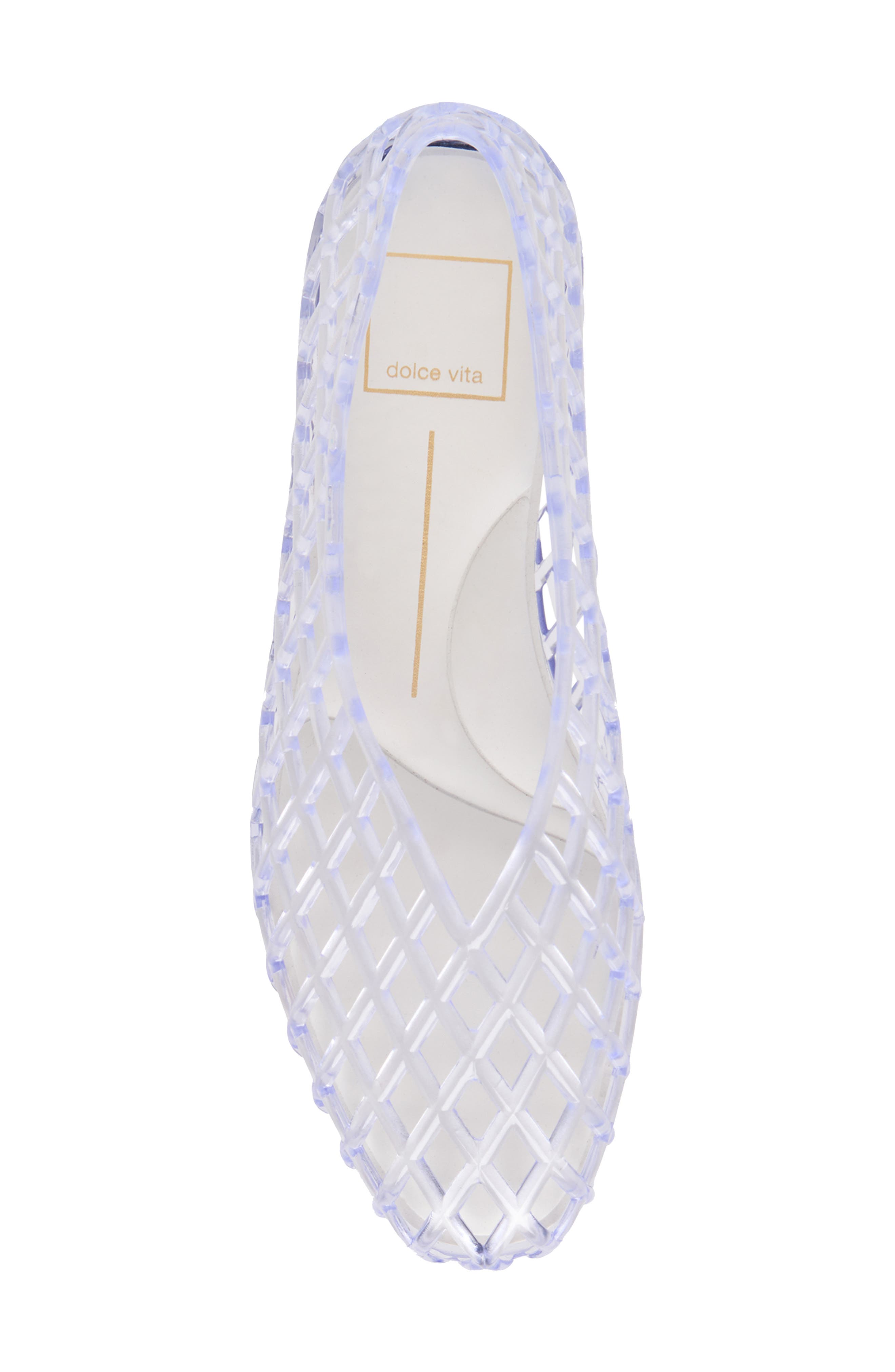 Jam Jelly Flat, Alternate, color, CRYSTAL VINYL
