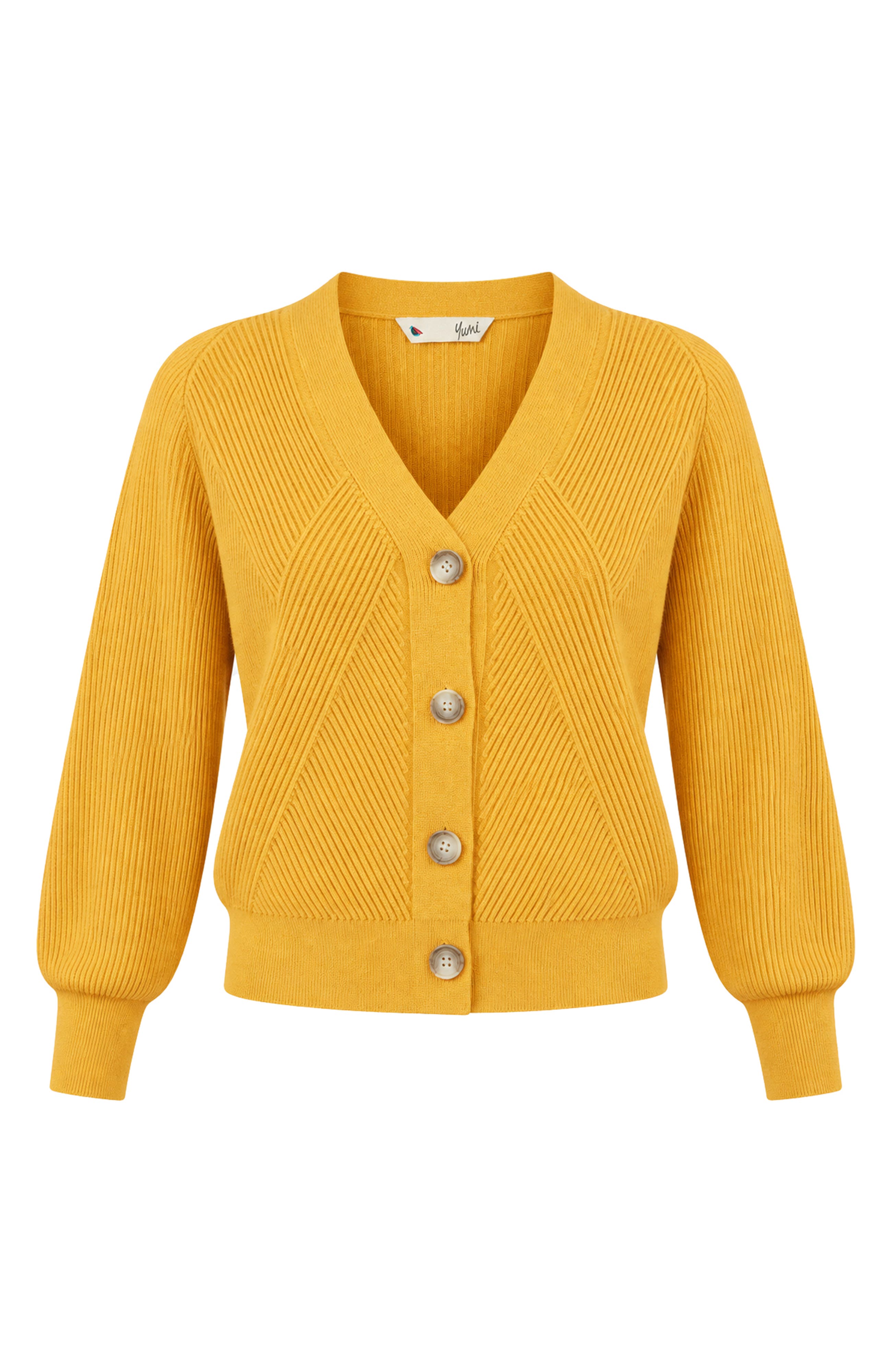 Yumi Knitted Stitch Detail Cardigan (Women) | Nordstrom