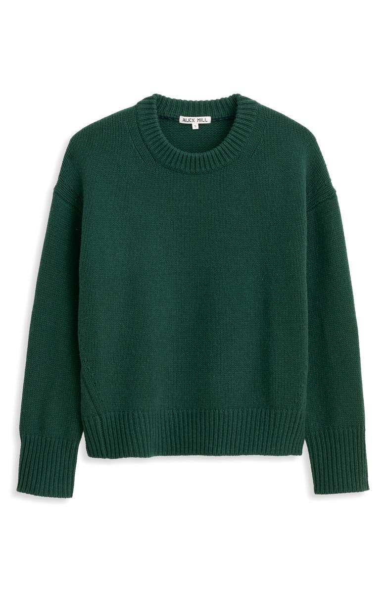 Alex Mill Nottinghill Merino Wool Blend Sweater, Alternate, color, Green