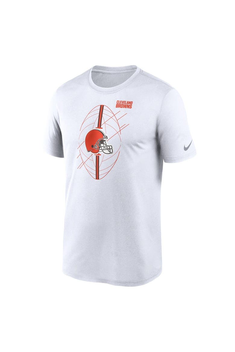Men's Nike  White Cleveland Browns Legend Icon Performance T-Shirt, Alternate, color, White