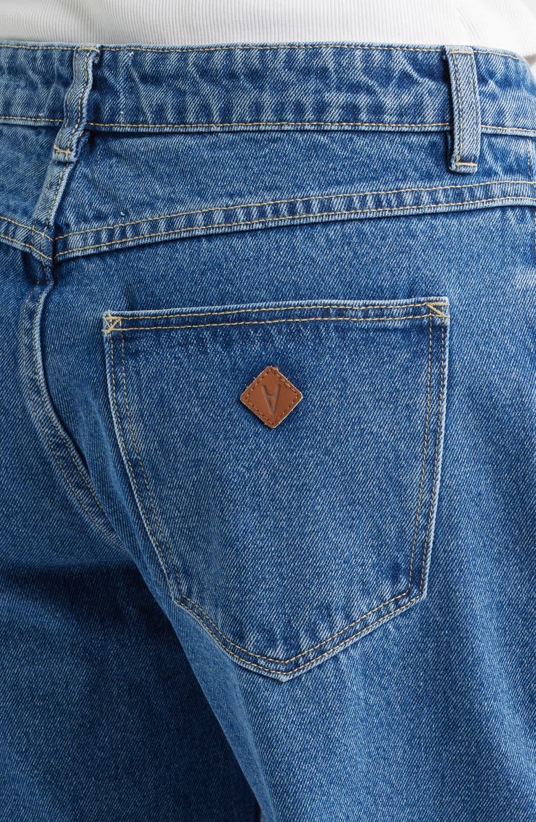 ABRAND '99 Molly Low Rise Baggy Wide Leg Jeans, Alternate, color, Mid Blue