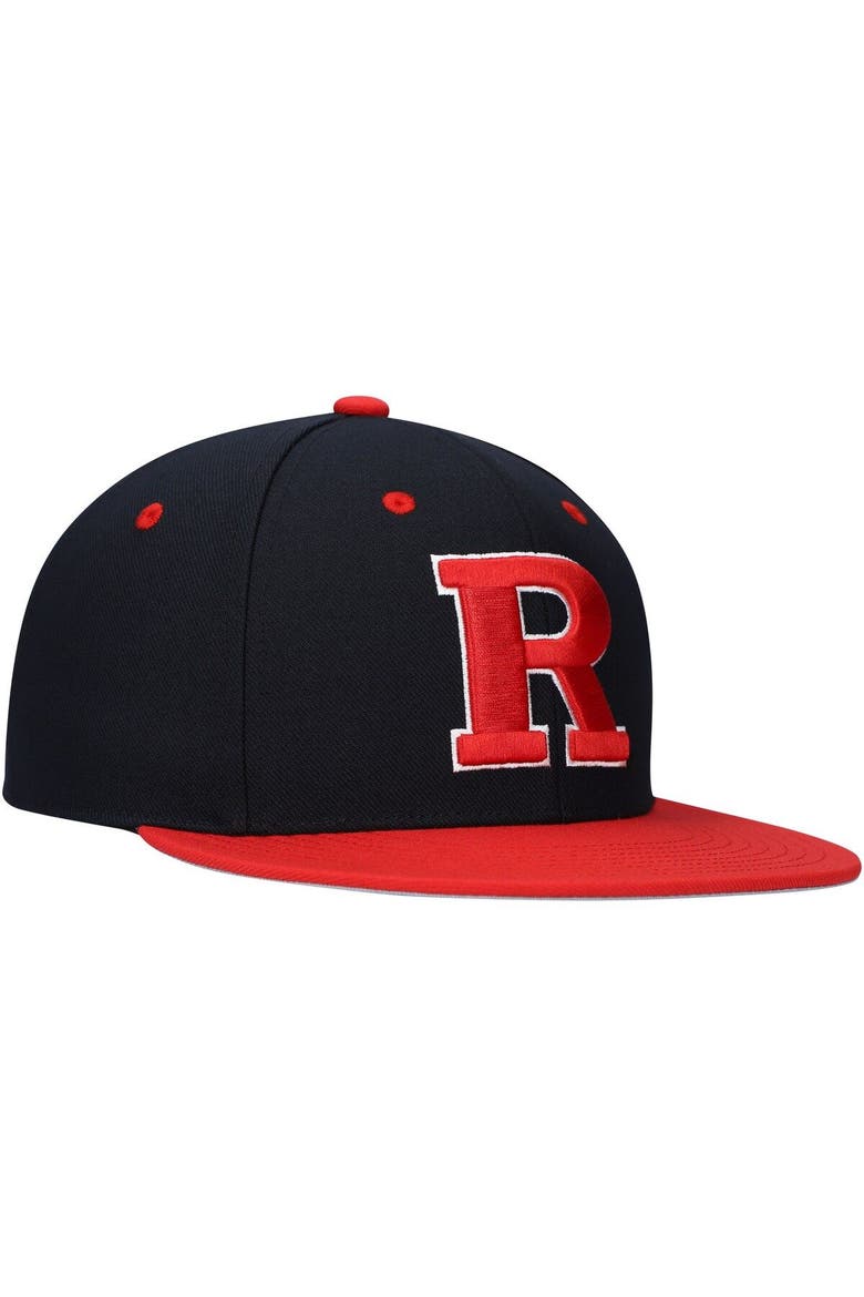 Men's adidas Black Rutgers Scarlet Knights On-Field Baseball Fitted Hat, Alternate, color, Black
