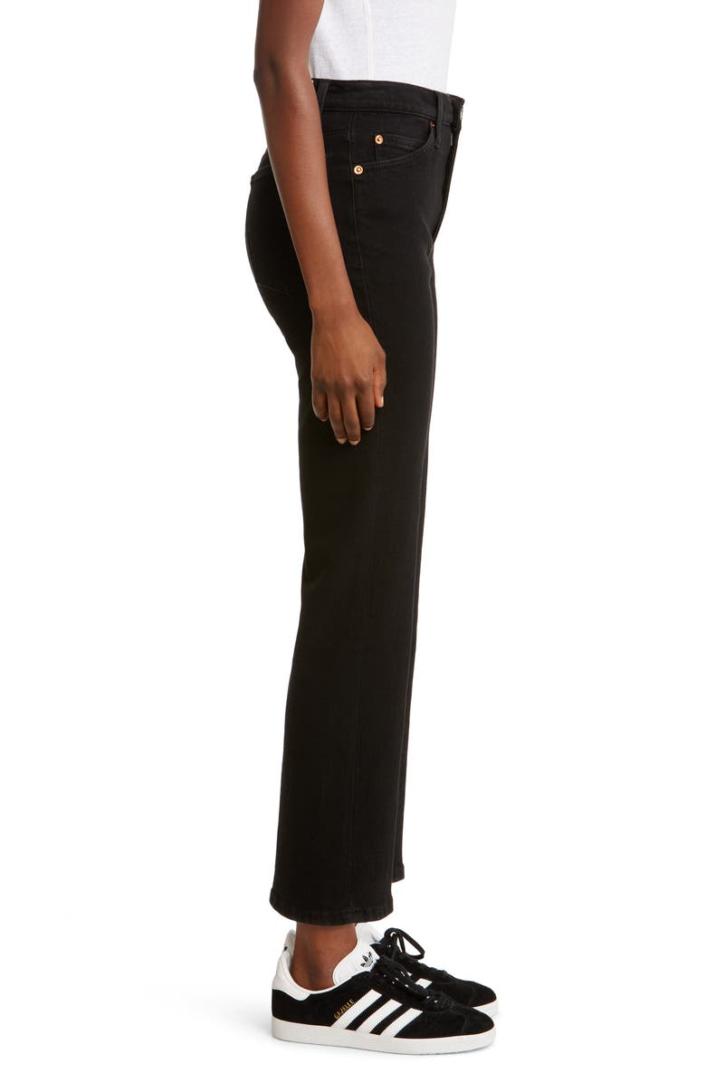 Re/Done '70s High Waist Ankle Bootcut Jeans, Alternate, color, 