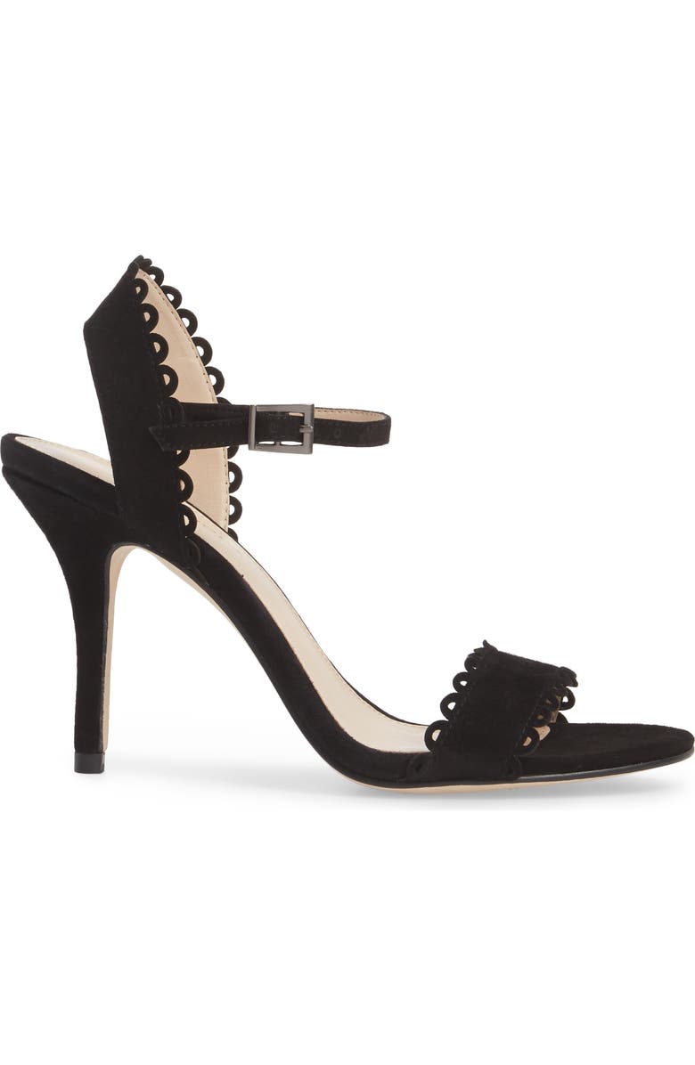 Pelle Moda Karen Scallop Ankle Strap Sandal, Alternate, color,