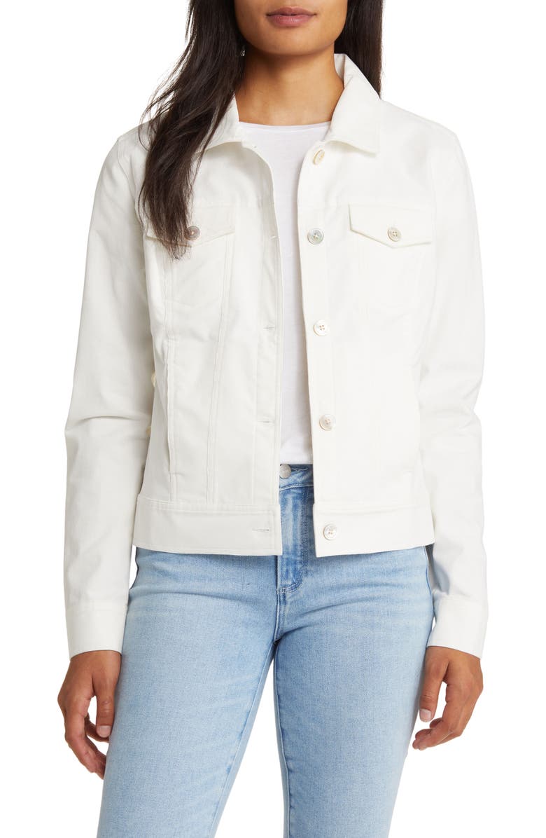 Tommy Bahama Coasta Stretch Cotton Corduroy Trucker Jacket, Main, color, 