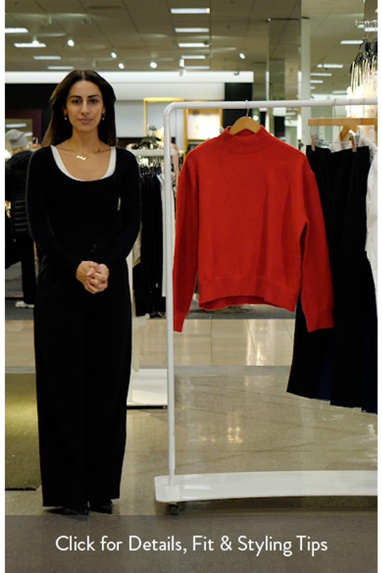 Luda Mock Neck Sweater video