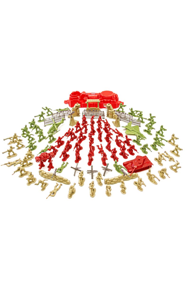 Lanard The Corps! Universe Army Playset, 104 Pieces, Alternate, color, Multicolored