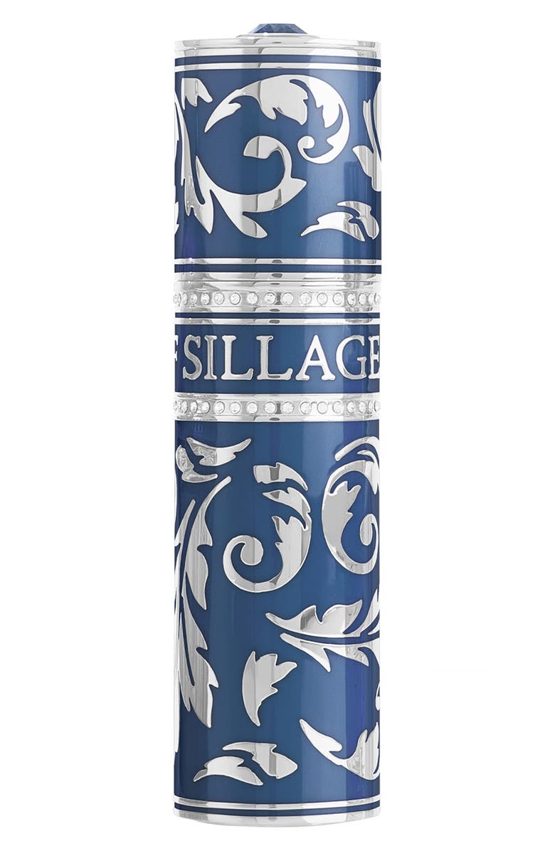 House of Sillage Arabesque Collection Bleu-Gris Travel Spray Case, Main, color, 