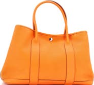 Pre-Owned Hermes Garden Party Tote Leather 36