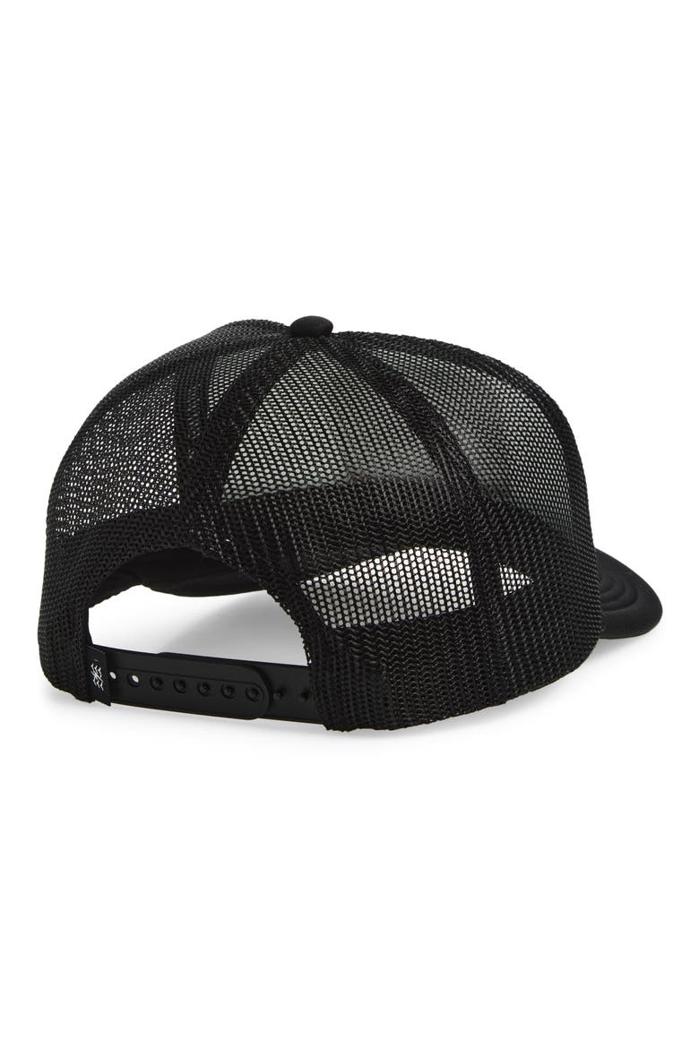 Lake Tahoe Patch Snapback Trucker Hat, Alternate, color, BLACK/ WHITE
