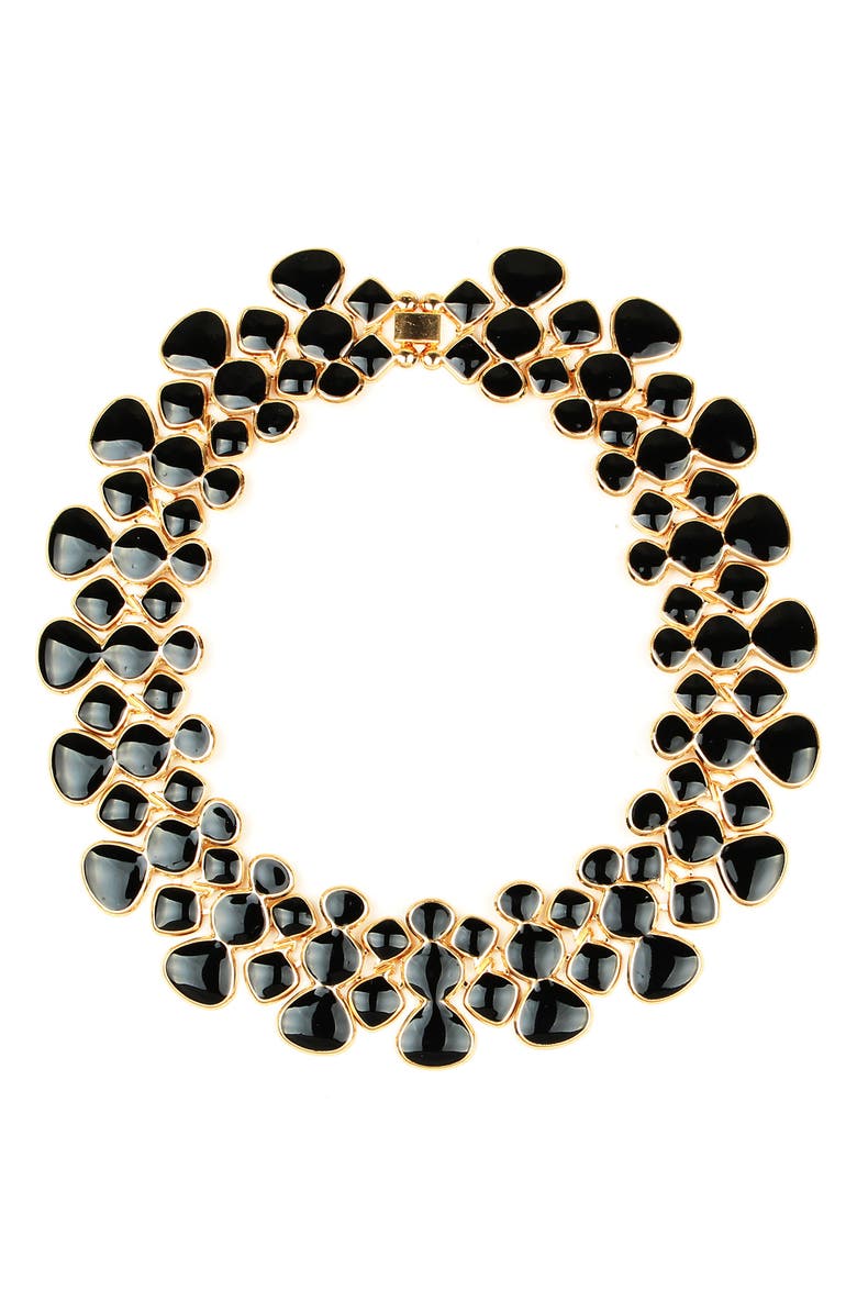 EYE CANDY LOS ANGELES Cindy Black Collar Necklace, Main, color, Black